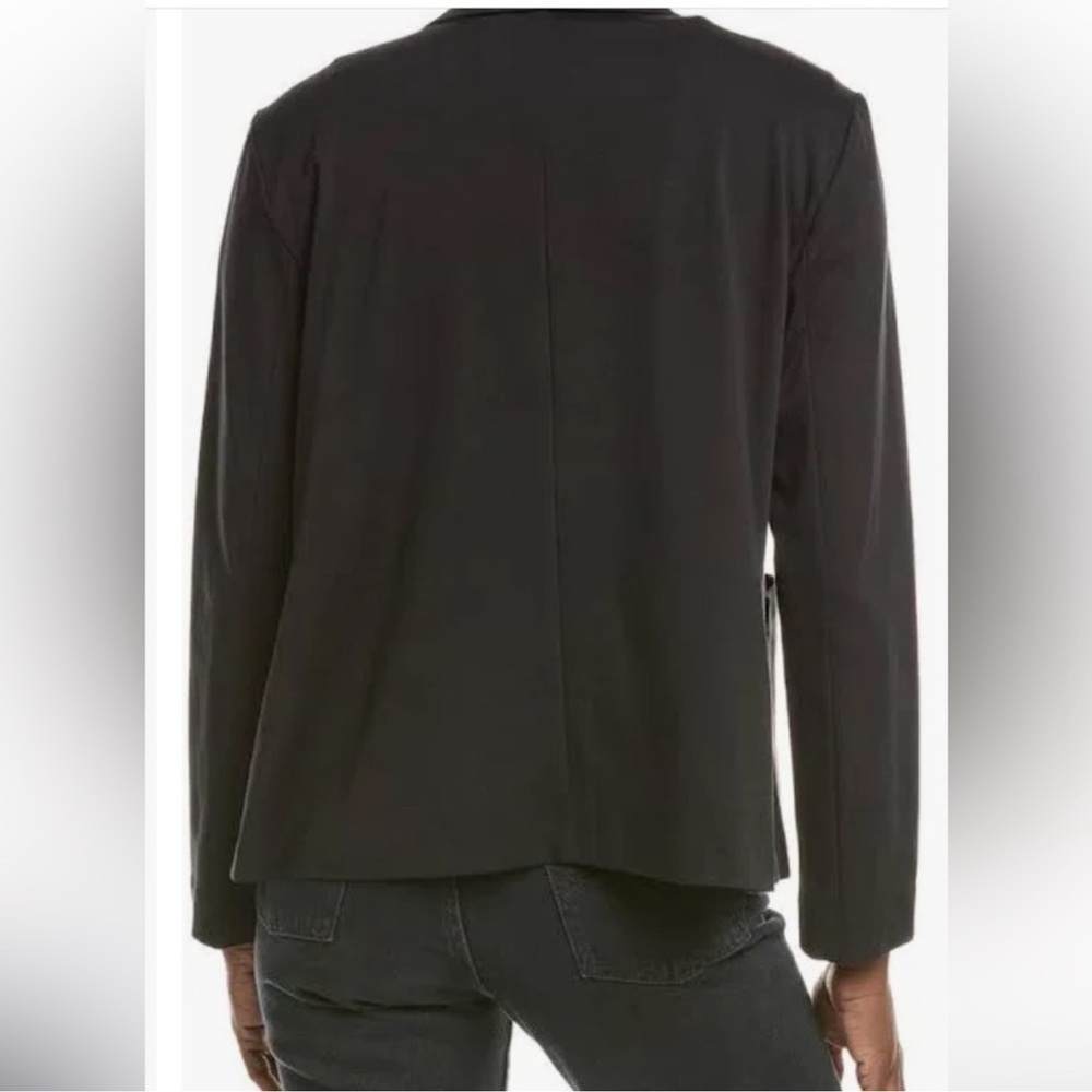 Eileen Fisher Classic Black Open Front Blazer - Picture 8 of 8